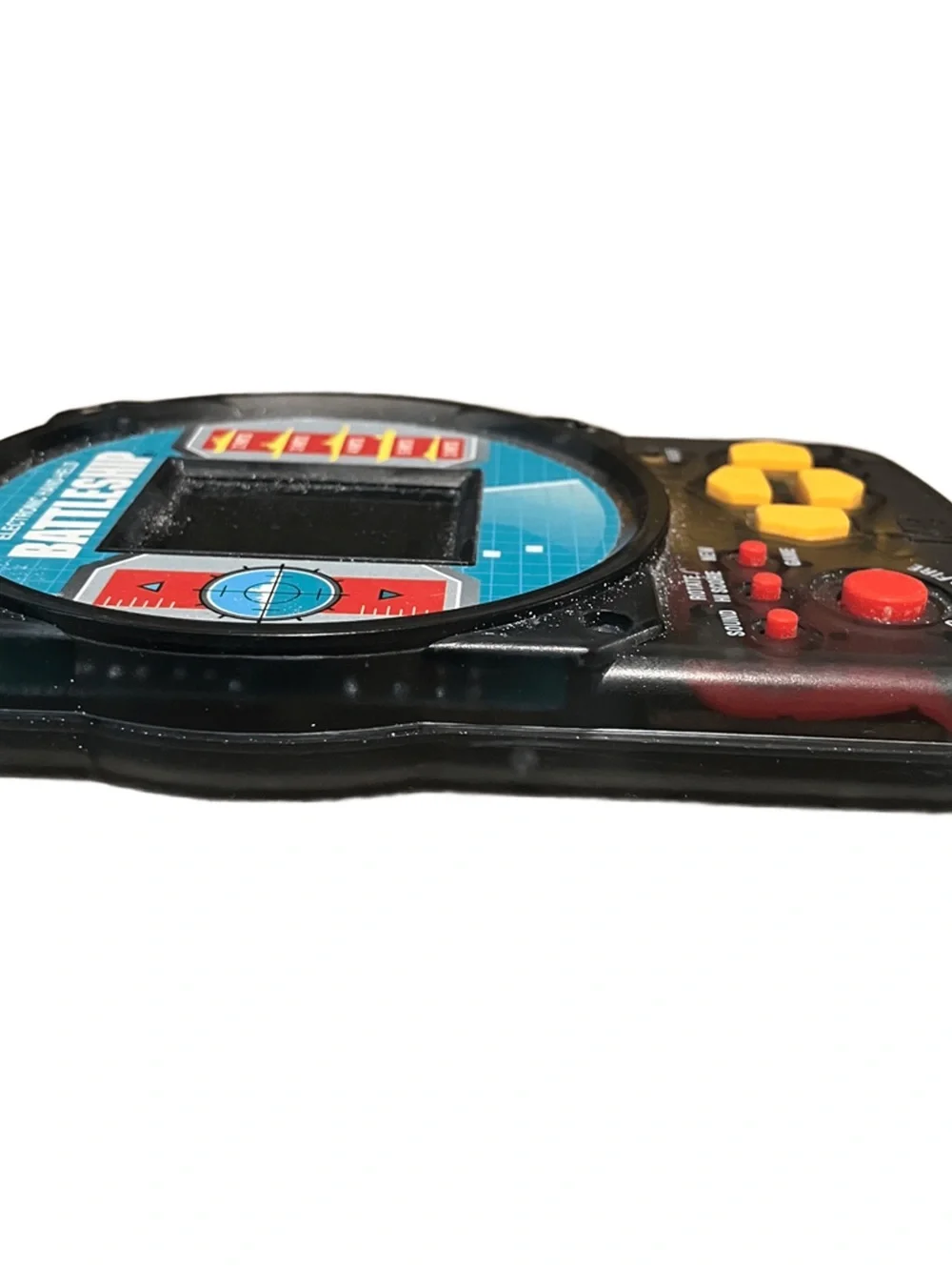 Vintage 1995 Milton Bradley Electronic Hand-held BATTLESHIP game Tested & Works